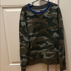 Crewcuts Camouflage Boys Crewneck Size 10-12